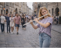MusicMate Flet poprzeczny C MM-D70 AurisFlute - 1588134 - zdjęcie 16